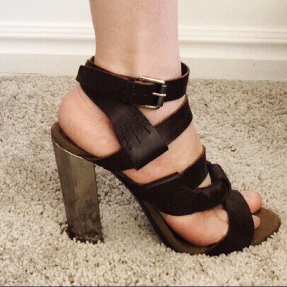 dries van noten leather sandals